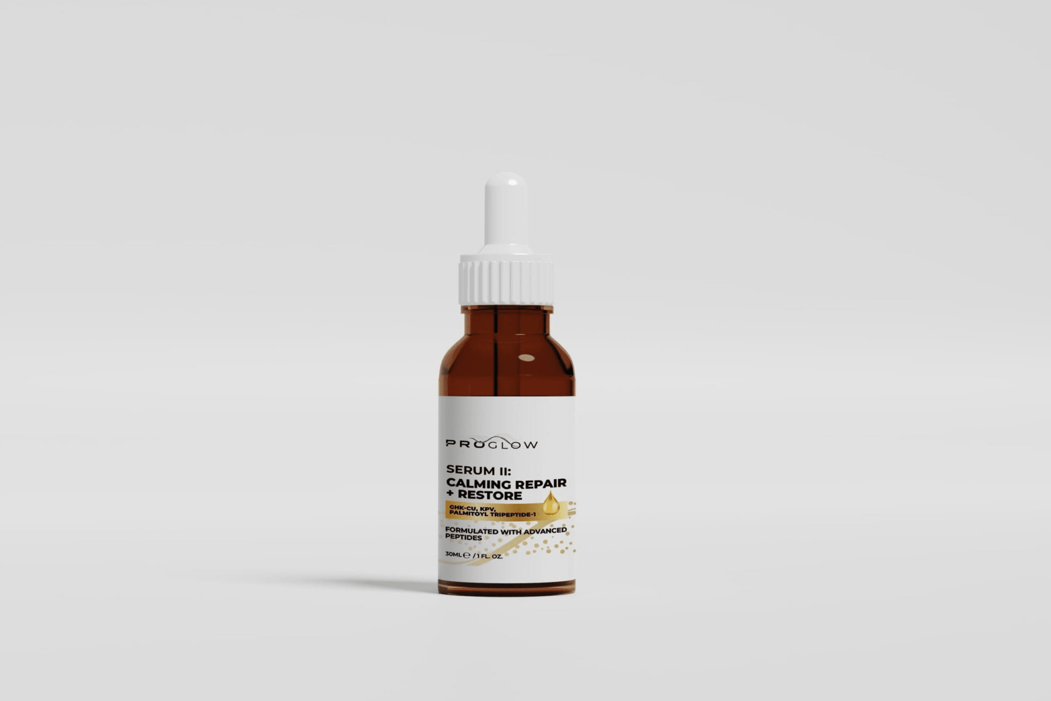 Calming Peptide Face Serum - KPV & Copper Peptide for Redness - ProGlowLabs