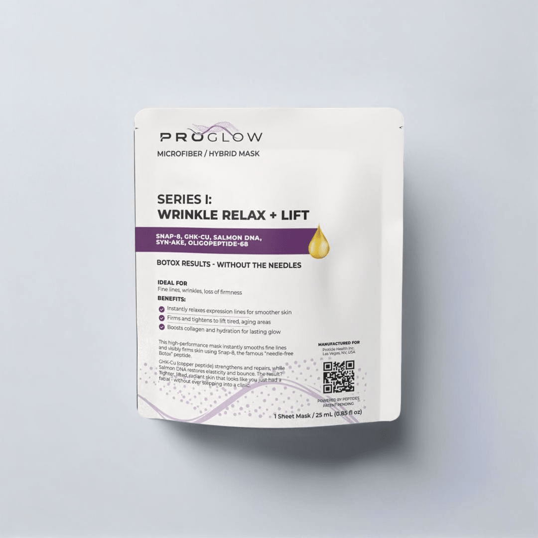 Anti - Wrinkle Peptide Face Mask - SNAP - 8 Expression Line Treatment - ProGlowLabs